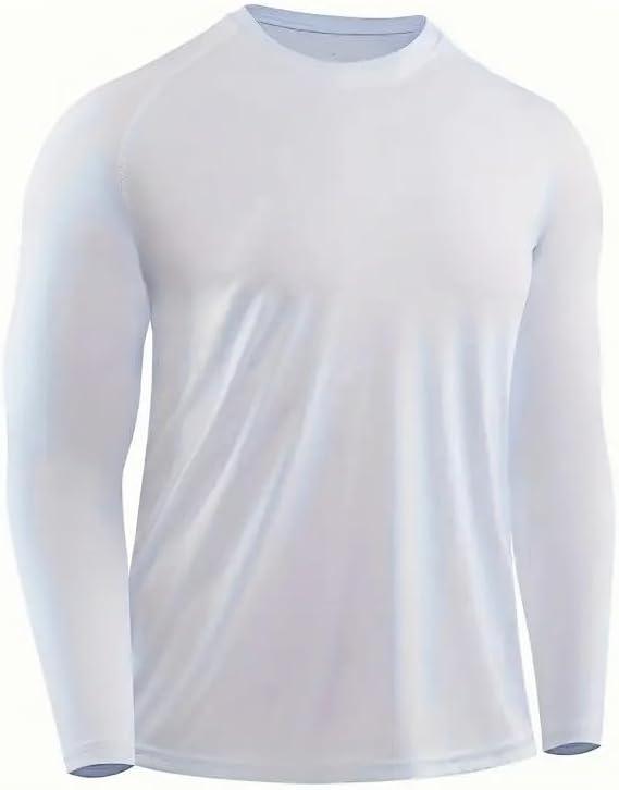 Mens Short Sleeve Quick Dry Sports Shirt Moisture Wicking Tee Shirts Athletic Workout T-Shirt (Small)