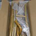 Round Arch Stand 6.6FT Circle Balloon Arch Frame Circle Backdrop Stand Gold Round Arch With Storage Bag For Valentines Day Wedding Birthday Party Bridal Shower Anniversary Event Ceremony Decoration