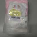 2 x IGUO 3D Pink White Flowers Decorations 6PCS Nursery Paper Flowers for Girl Home Decor Baby Shower Centerpiece Wedding Birthday Party