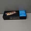 Antimbee Spice Drawer Organizer, 4 Tier- 8 Pack Kitchen Spice Rack Tray for Drawer, Expandable From 13" to 26" Acrylic Seasoning Organizer Rack Holds up 56 Spice Jars (Jars not Include)