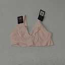 Bali Women's Comfort Revolution Wireless Bra, Full-Coverage Wirefree Bra, Cool Comfort Fabric (Light Buff Aztec) S 