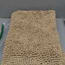 Muddy Mat | Super Absorbent Door Mat Indoor, Microfiber Quick Dry Chenille Entryway Rug, Non-Slip Front Door Mat, Indoor Mats for Entryway, Machine Washable Pet Rug, Beige 24"x36"