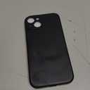 Miracase Designed for iPhone 14 Case with Screen Protector,[Upgraded Enhanced Camera Protection],Shockproof Liquid Silicone Case with Microfiber Lining, 6.1 inch,Black