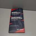 Fit Geno Back Brace Posture Corrector for Women and Men, Shoulder Straightener, Adjustable Full Back Support, Upper and Lower Back Pain Relief - Scoliosis, Hunchback, Hump, Thoracic, Spine Corrector (Medium/Large, Black)