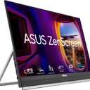 ASUS ZenScreen 22 (21.5 viewable) 1080P Portable Monitor (MB229CF) Full HD, IPS, 100Hz, USB-C PD 60W, Speakers, Carrying Handle, Kickstand, C-clamp Arm, Partition Hook, Subwoofer
