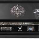 EVO Gemstone Combo Maxbing Edition - Glassfiber Pool Cue Stick, 5/16 * 18 Pin Joint and 12.5mm Tip, 4" Extension, Accessories: Time tip, Glove, and Chalk. (GEM3 - GREY)