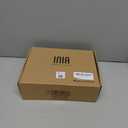 INIA 3-in-1 Skin Tightening Device True Beauty Glow Facial Massager Red Light Therapy for Face and Neck (Black)