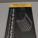 Sofa Arm Tray,Acacia Wood Folding Couch Arm Tray,Sofa Armrest Trays with Anti-Slip Pad for Drinks,Snacks,Phone,Remote Control (Brown)