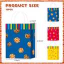 BTJiaDe 15PCS Cartoon Cookies Party Gift Bags Colourful Children's Birthday Party Gift Bags Birthday Party Favors Decorations