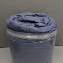 Love's cabin Quilts for Queen Bed Blue Bedspreads - Soft Bed Summer Lightweight Bedspread Comforter - Modern Style Coin Pattern Coverlet for All Season - 3 Pieces (1 Quilt, 2 Pillow Shams) (Full/Queen (90"x96"))