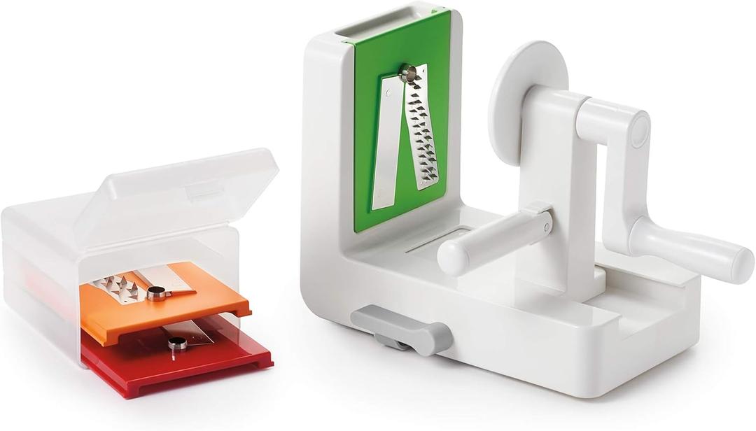 OXO Good Grips 3-Blade Tabletop Spiralizer with Strong Hold Suction