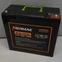 12V 20Ah Lithium LiFePO4 Deep Cycle Battery, 2000+ Cycles Lithium Iron Phosphate Rechargeable Battery for Solar Power, Lighting, Outdoor camping, Power Wheels, Fish Finder, Built-in 20A BMS