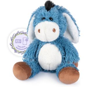 Heatable and Coolable Donkey Stuffed Animals, Microwavable Stuffed Animal Heating Pads for Soothing, Lavender Scent Donkey Plush for Discomfort, Plushies Gift for Kids & Adults'