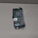 TUCCH Detachable Crossbody Wallet Case for iPhone 17 Pro Max (6.9"), 10 Card Slots RFID Blocking | Lanyard Wrist Strap | Wireless Charging | Zipper Pocket | PU Leather Stand Flip Cover | Bluish Green