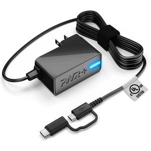 Quick Charger for JBL Charge 4 5, JBL Pulse 4, JBL Flip 5, JBL Clip 4, JBL Go 3, JRPOP Speaker, Endurance Peak Wireless Earphones Speakers - UL Listed Extra Long 6.7 Ft Cord Adaptive Fast Charge