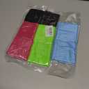 BEACE Sweatbands Sports Wristband for Men & Women -8pcs Moisture Wicking Athletic Cotton Terry Cloth Sweatband for Tennis, Basketball, Running, Gym, Working Out (Black/RoseRed/Green/LT-Blue)