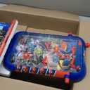 LEXiBOOK Marvel Spider-Man, Table Electronic Pinball, Action and Reflex Game for Children and familiy, LCD Screen, Light and Sound Effects, Blue/red, JG610SP