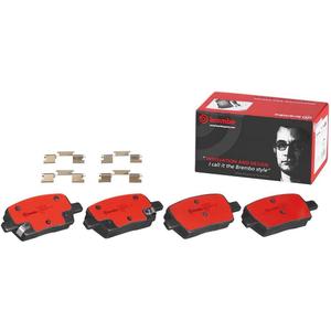 Brembo P10071N Premium Ceramic Rear Disc Brake Pad Set CADILLAC (SGM) OE# 23341199