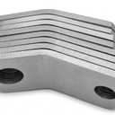 Fannao 8 Pack 30 Degree  8 Pcs Stainless Steel 30 Degree Brace  Bracket Fastener 