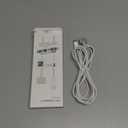 Magnetic 3 Cable USB-C 6.6FT Compatible with M4/M3/M2 MacBook Air Pro Charger, 140W Magnetic Safe 3 Cable for MacBook Air (13"/15" 2025/2024/2023/2022), Pro (16"/14" 2024/2023/2021), White