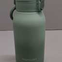 Momcozy Portable Milk Warmer for Travel  Dual Heating Modes for Breast Milk & Water, Portable Bottle Warmer with Fast Heating & Long Battery Life, 17 Ounces Large Capacity to Meet Your All-Day Needs (Green)