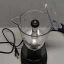 IMUSA 6 or 3 Cup Electric Espresso Maker Black Coffee Machine for Cuban Coffee, Moka and Espresso Drinks