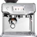 Breville BES880BSS Barista Touch Espresso Machine, Brushed Stainless Steel
Pull barista-quality espresso shots, lattes and cappuccinos at home with semi-automatic coffee maker with built-in grinder