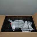 H12 Heavy Duty Garment Rack with Adjustable Shelves, Clothes Rack with Shoe Shelves, Closet Racks with Shoe Organizer and Hanging Rods, Freestanding Portable Closet for Bedroom, Black