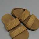REEF Girls Toddler/Little Kids Cushion Vista Sandal (Tan/Tan), 9''