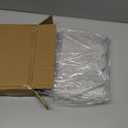 SPACEKEEPER Adjustable Shelf Divider for Closet, Clear Purse Organizers for Closet Acrylic Handbag Separators Storage Organizer Bookshelf Separator Dividers in Bedroom, Office