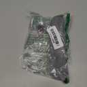 Brushed Nickel Shower Arm Extension, Female to Male 1/2 Inch Extender Arm for Rainfall Shower Head by BSTIIU, 6 Inches