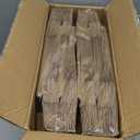 METRONIC Paper Gift Bags 10x5x13'' 100Pcs Brown Paper Bags with Handles Bulk, Kraft Paper Bags for Birthday, Shopping, Retail Small Business