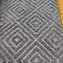 BAGAIL 15 Pack Non-Slip Stair Treads for Wooden Steps, 8"x30" Peel and Stick Carpet Stair Runners, Machine Washable Indoor Step Covers with No-Residue Adhesive for Dogs, Kids & Elderly - Dark Gray