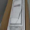 GEADI 35.4" Modern LED Flush Mount Ceiling Light, White