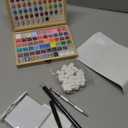 Sponge Paint Patting Gel Polish & Tools Kit, 57 Colors Ombre Nail Gradient Painting Gel Blush Blooming for Pigment Pat Aura Nails, French Manicure