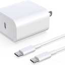 USB C Fast Charger for Apple iPad Air 13/ 11‑inch M3 (2025) A3266/ A3267/ A3270/ A3268 / A3269/ A3271 iPad Tablet Fast Charger Block with USB C Charging Cable Cord (6.6Ft)