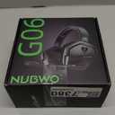 NUBWO G06 Dual Wireless Gaming Headset with Microphone for PS5, PS4, PC - 23ms Low Latency Audio - 100-Hour of Playtime - 50mm Drivers (Black-Green)