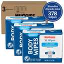 Huggies Extra Large Unscented Wipes, 9 Flip-Top Packs, 378 Count