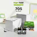 67XL Black Ink Cartridge Replacement for HP Ink 67 Black 67XL HP67XL HP67 Ink Cartridges for HP DeskJet 2855e 2827e 4227e 4255e 1255 Envy 6055 6055e 6052 6058 6075 6455 6455e 6452 6458 2-Black