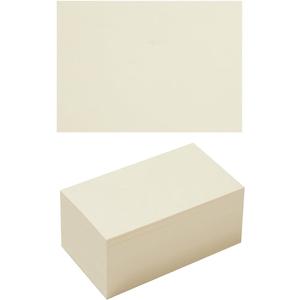 100 Pack Thick Paper Cardstock Blank Heavy Cards Stock for Invitations, Greeting Cards Making, Postcards, Photos, 250GSM Thick Paper (Cream, 5x7 inches)