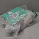 120 Disposable Commode Liners for Bedside Commode, Beside Commode Liners, Portable Potty Liners for Adults, Toilet Liners Portable Commode Bags for Commode Chair (Blue - 120 Liners)