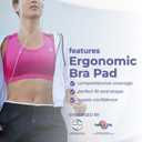 LP SUPPORT 235Z High Impact Sports Bras for Women - Workout, Gym, Yoga Bra for Ultimate Comfort & Support (Black, XL)