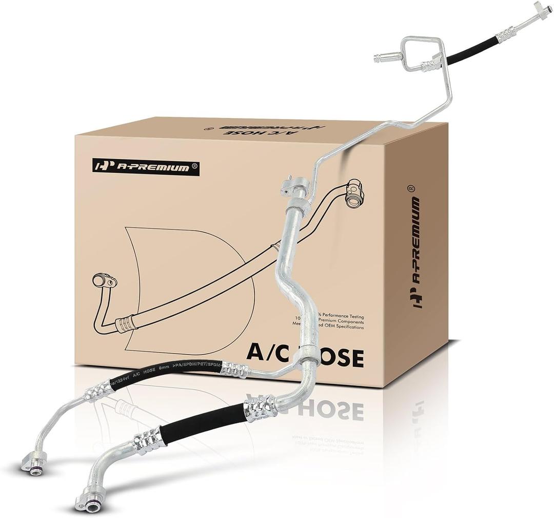 A-Premium A/C Suction and Liquid Line Hose Assembly Compatible with Mercedes-Benz GL350, GL450, GL550, GL63 AMG, GLE300d, GLE350, GLE350d, GLE400, GLE450 AMG, GLE550e, GLE63 AMG, GLE63 AMG S, ML250