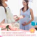 4 x Birth Comb for Labor Pain, Natural Wooden Labor Combs for Women Pregnancy, pregnancy hospital bag essentialsDelivery Essentials, Baby Comb  Shower Comb for New Mom Gifts