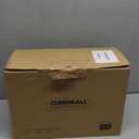 ZUMIMALL 2K Solar Security Cameras, 360 View Outdoor Camera Wireless Solar Powered, 2.4G WiFi Only, Spotlight/Siren/3MP Color Night Vision/2-Way Audio/AI Detection/IP66, Work with Alexa, 4-Pack