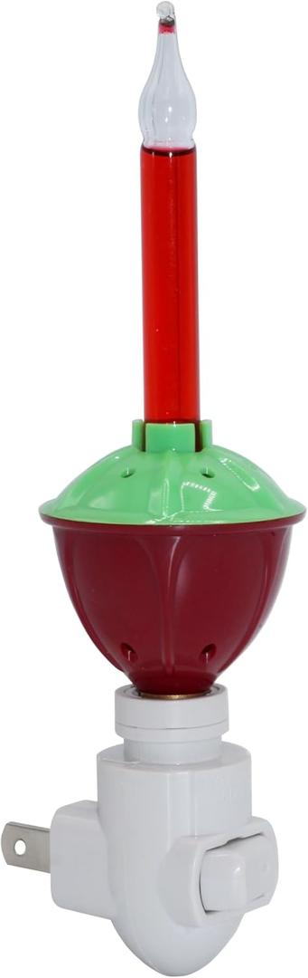 Creative Hobbies Bubble Night Light - Includes 1 Night Light Base and 1 Bubble Bulb - Add Festive Glow to Your Home