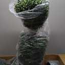 3Ft-35'' Artificial Boxwood Double Ball Topiary Trees,2PACK Faux Topiaries Tree Store Garden Indoor&Outdoor for Porch Home Decor 1