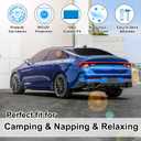 8PCS Windshield Sun Shade Custom Fit for 2021-2024 2025 2026 Kia K5, GT-Line, GT, Sedan Accessories Foldable Sunshade Side Rear Window Shade Cover Full Set Privacy Protection Keeps Car Cool