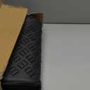 FH Group Climaproof Trimmable Non-Slip Vinyl Car Floor Mats - Heavy-Duty Rubber, Universal Fit, Rear Set, Black