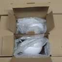 6-Inch Gimbal Recessed Light - 12W 90 Tilt & 360 Rotation, 5CCT (2700K-5000K), IC Rated LED Eyeball Recessed Lighting, for Sloped Ceilings, Soffit Light, HallywayKitchens, White 6 Pack